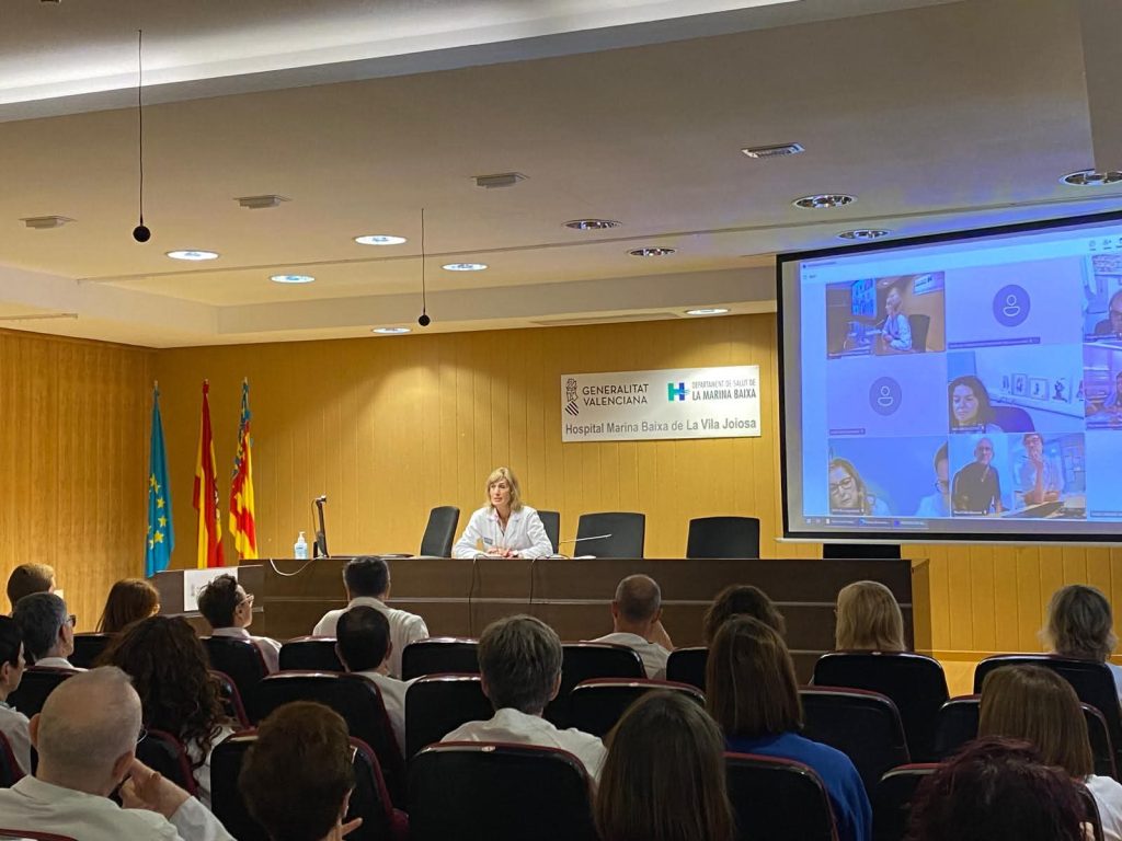 Presentación de la nueva Gerente del Departamento de Salud de la Marina Baixa, Dra. Beatriz Massa. 2