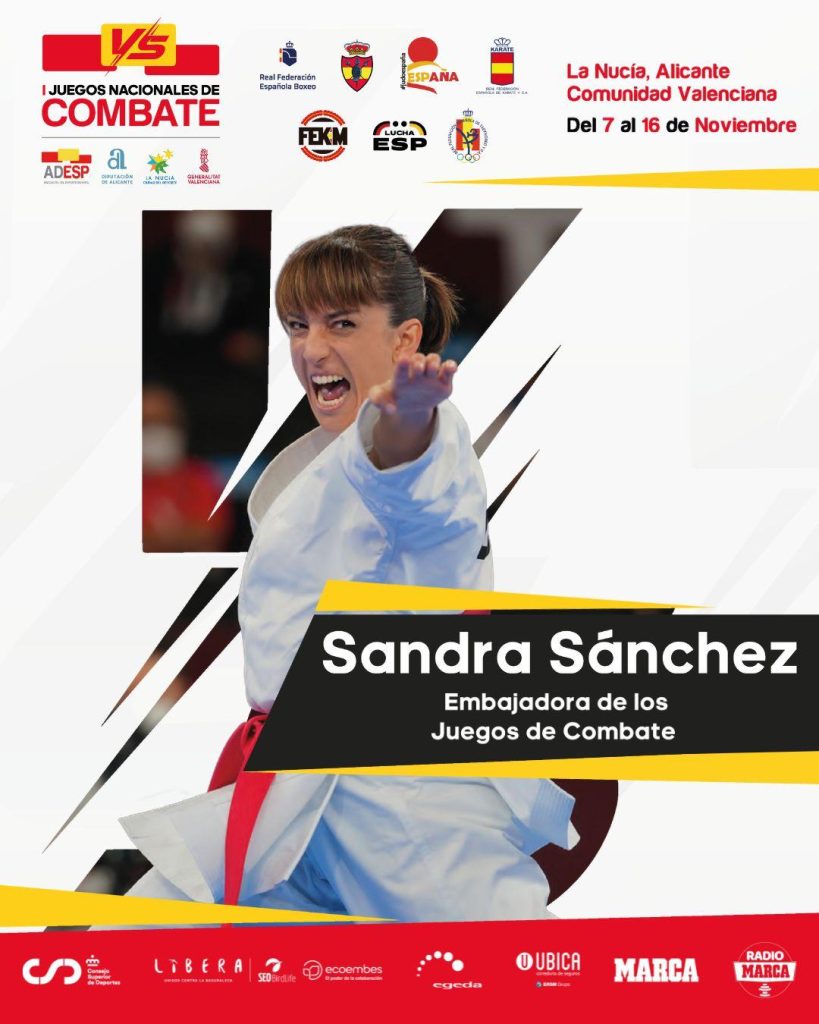 La oro olímpica Sandra Sánchez en los I Juegos Nacionales de Combate de La Nucía 0