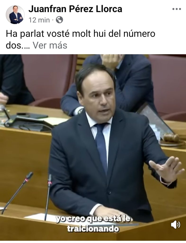 El finestratí Juanfran Pérez Llorca nuevo Presidente de la Generalitat 6