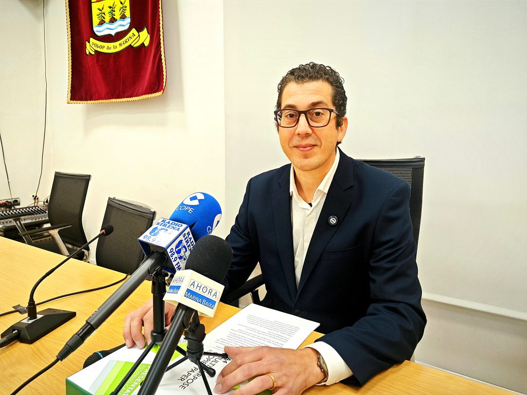 José Luis Susmozas hablaba este viernes con los medios de comunicación para anunciar su decisión 