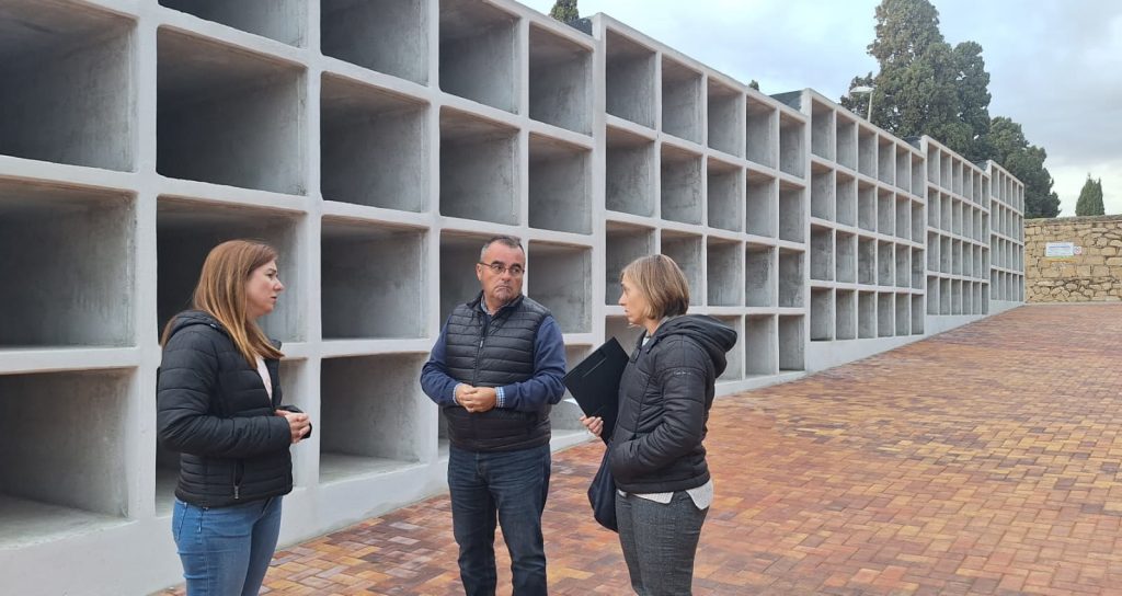 Villajoyosa intervendrá en cuatro edificios de nichos del cementerio para mejorar el drenaje del agua de lluvia 0