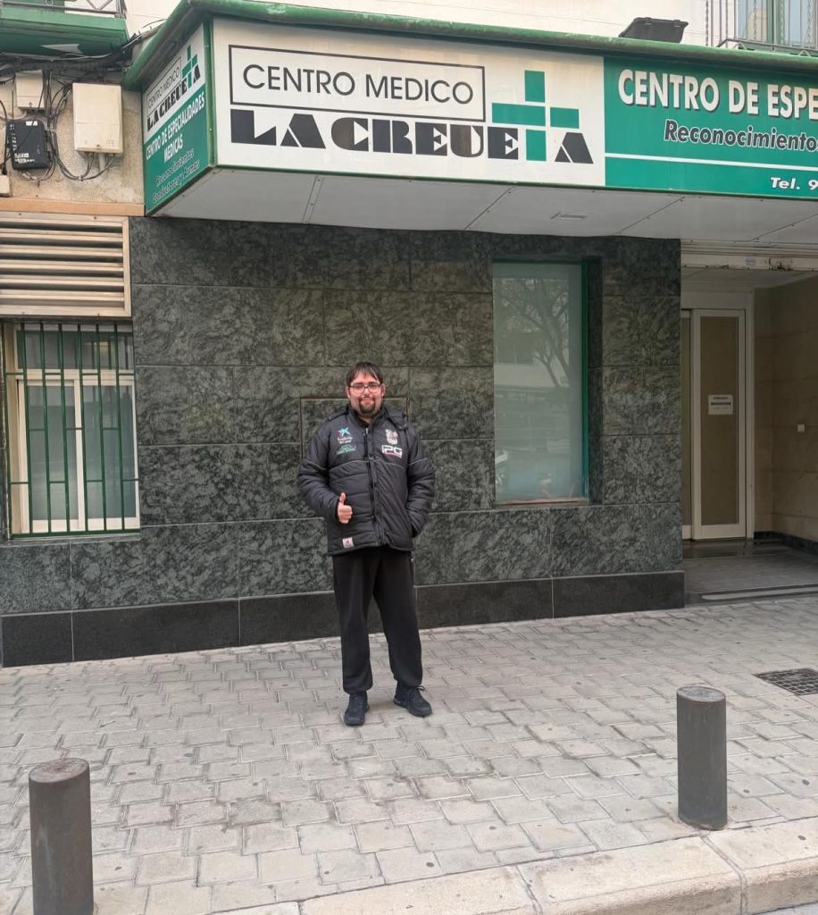Los Titanes Sin Barreras CD continúan su reconocimiento médico con el apoyo de la Clínica La Creueta