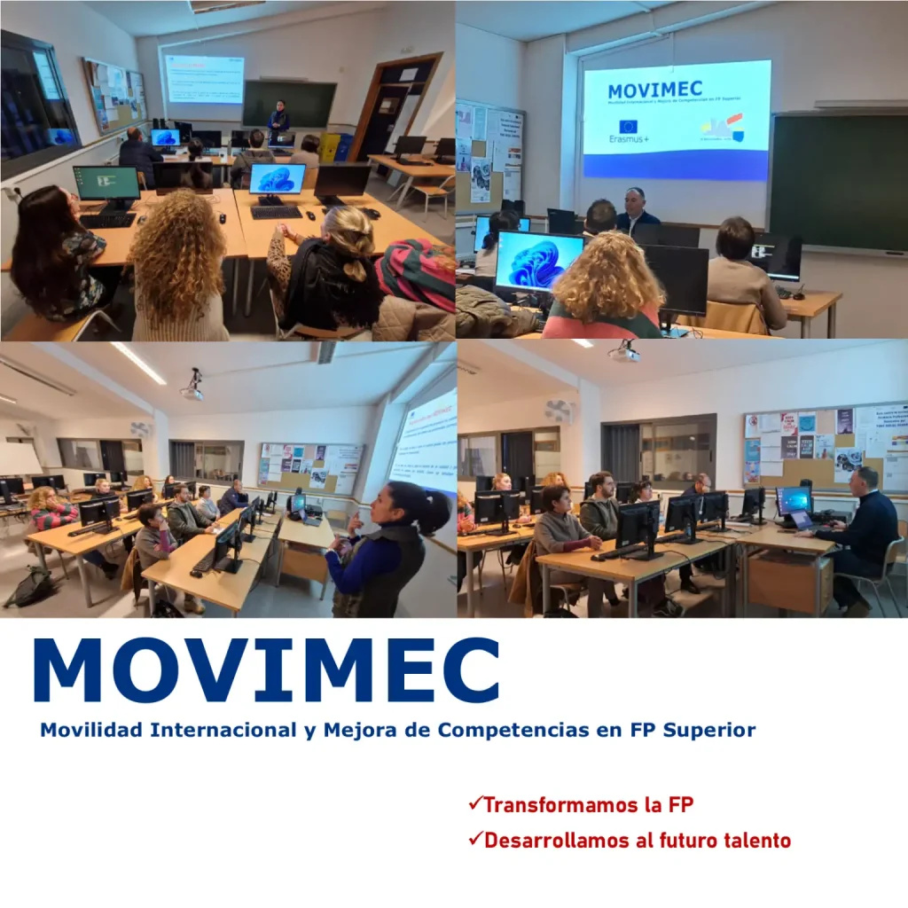 Presentación oficial del Proyecto MOVIMEC en el IES Bellaguarda