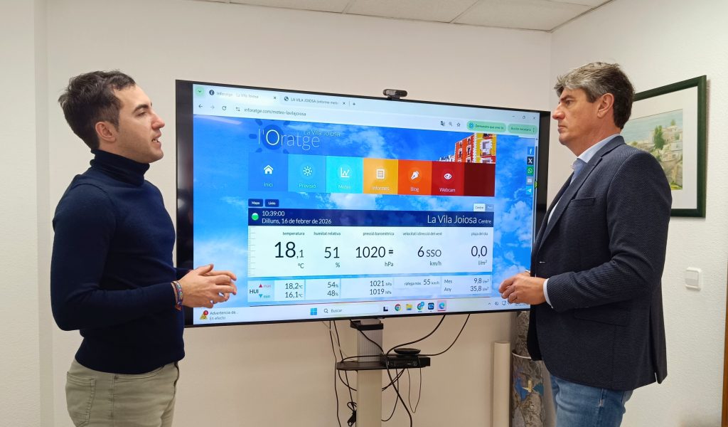 Villajoyosa ofrece a los ciudadanos informes informes meteorológicos oficiales gratuitos para reclamar daños ante el seguro