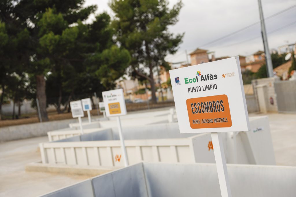 Más de 14 millones de kilos de residuos retirados en l’Alfàs del Pi durante 2025