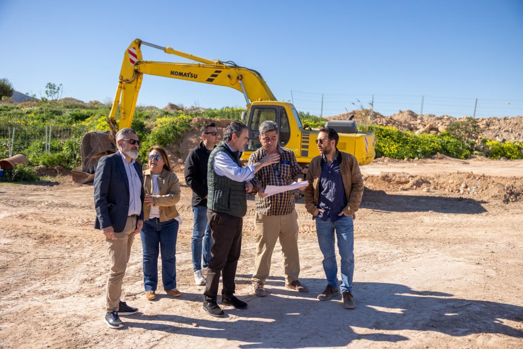Marchan a buen ritmo las obras de encauzamiento del Barranco Hondo en l’Alfàs financiadas por Europa