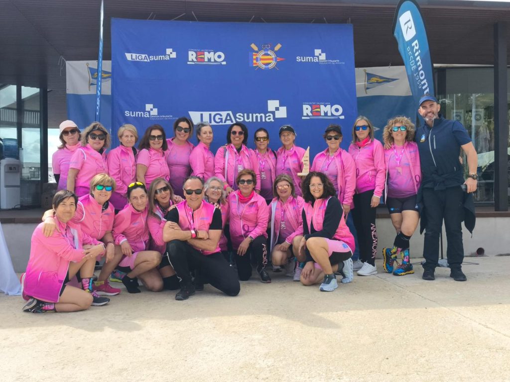 Anémona conquista el oro en el I Desafío 100 Paladas Solidarias contra el cáncer de mama en Jávea