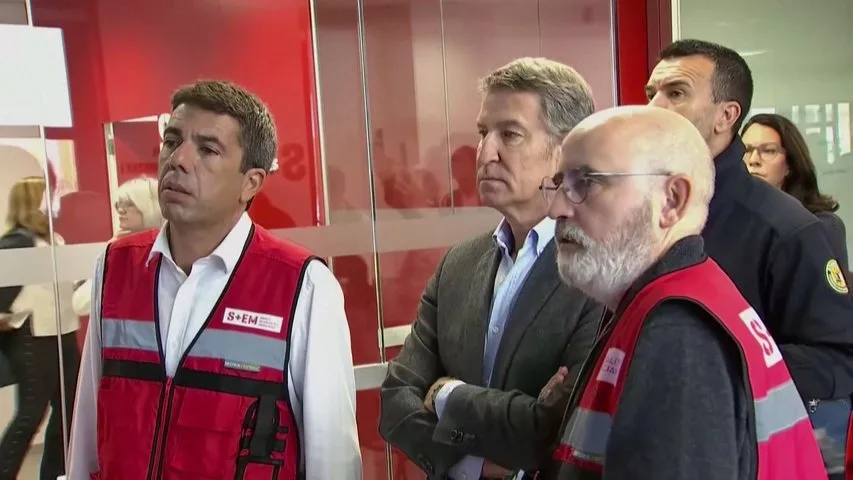 Carlos Mazón en Cecopi