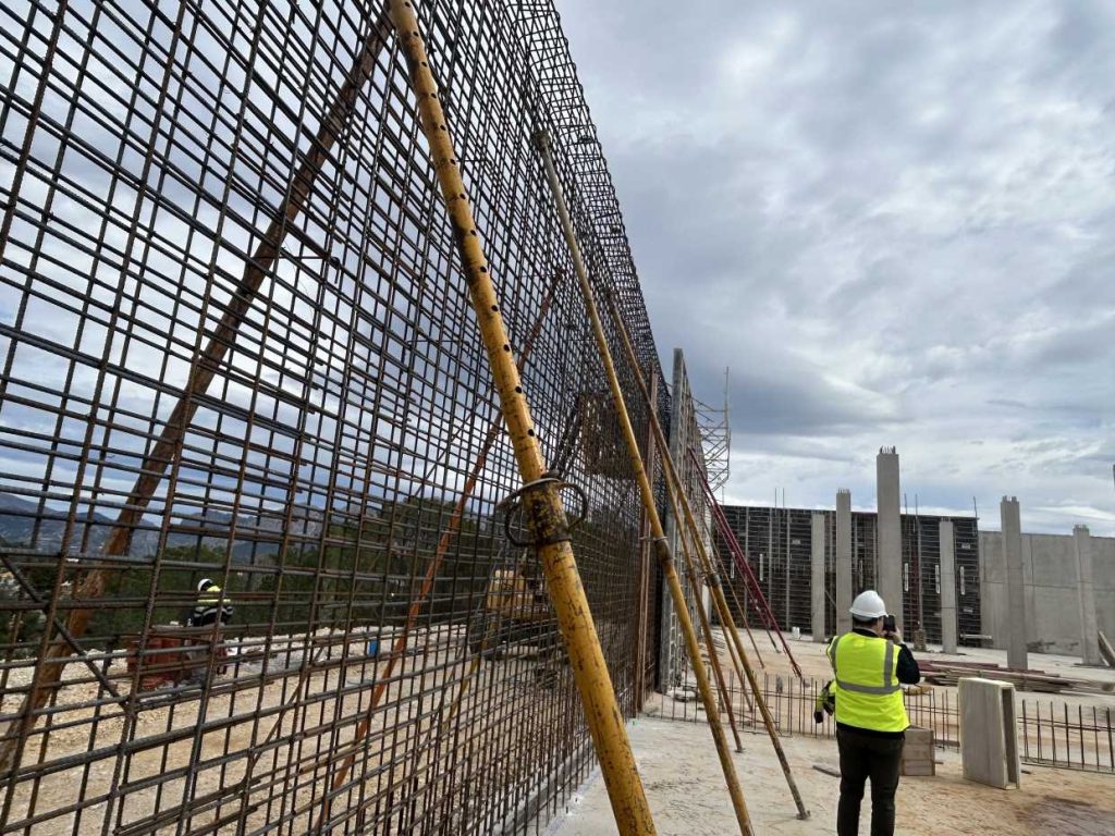 El nuevo Depósito General de Agua de La Nucía estará finalizado en mayo