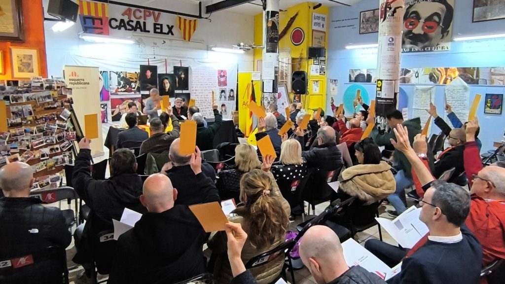 ERPV aprova a Elx la seua ponència política i fixa el full de ruta per al pròxim cicle electoral al País Valencià 0