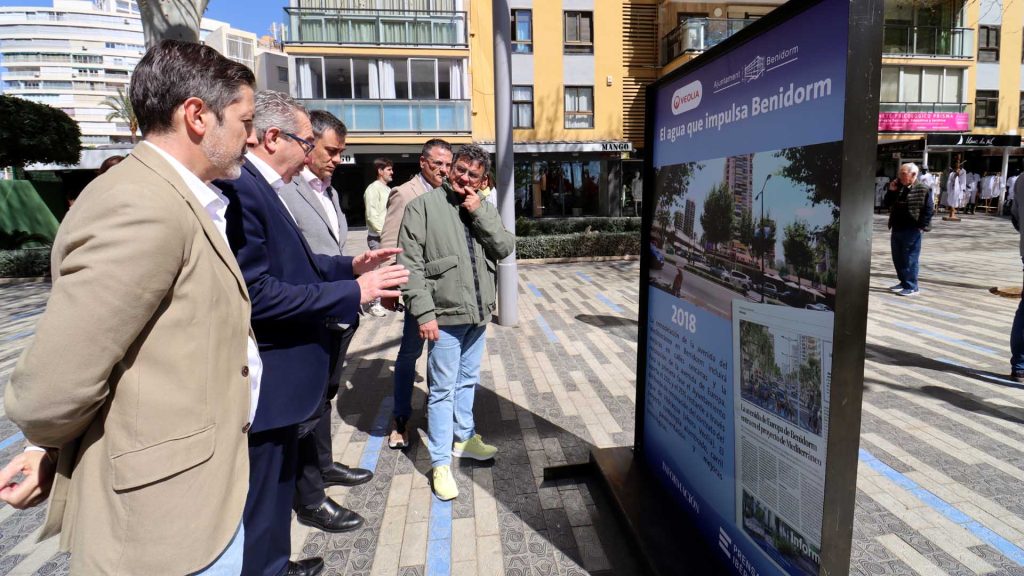 Benidorm inaugura una exposición sobre su historia del agua desde la crisis de 1978