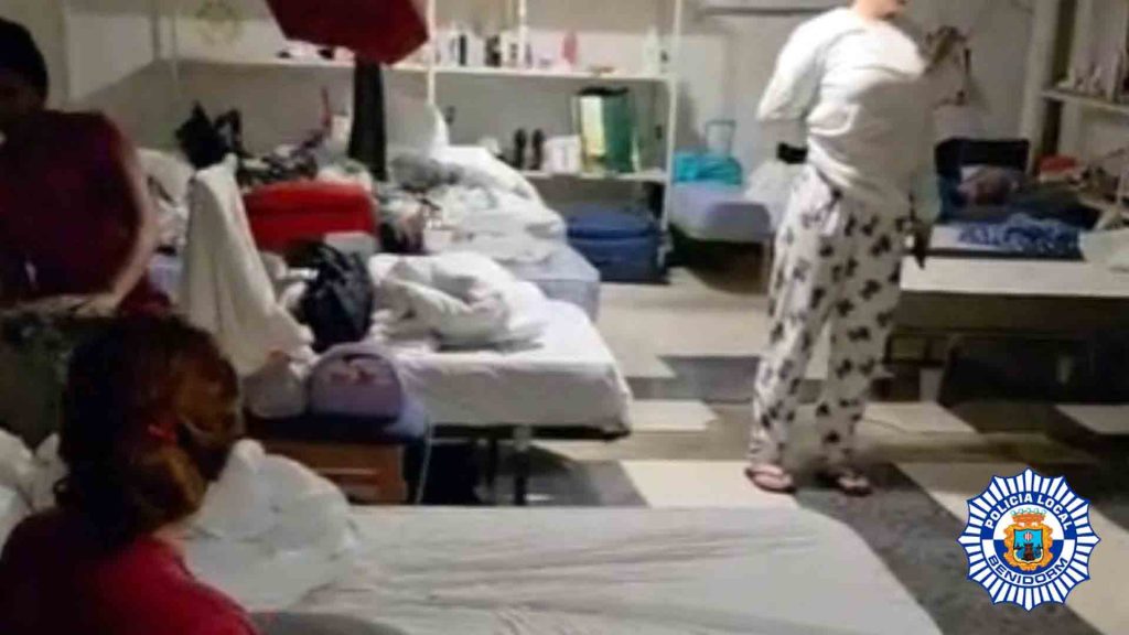 Operación policial en un local de masajes de Benidorm por tráfico de drogas