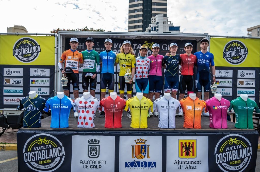 Beckers gana la Vuelta Costa Blanca Cadete 2026 y Van Bulck se lleva la última etapa en Calp