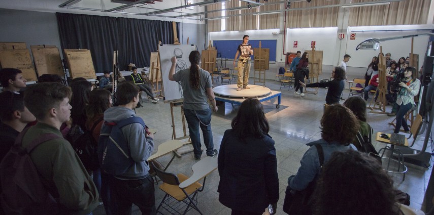 350 estudiantes visitarán el Open Day del Campus de Altea de la UMH para conocer Bellas Artes