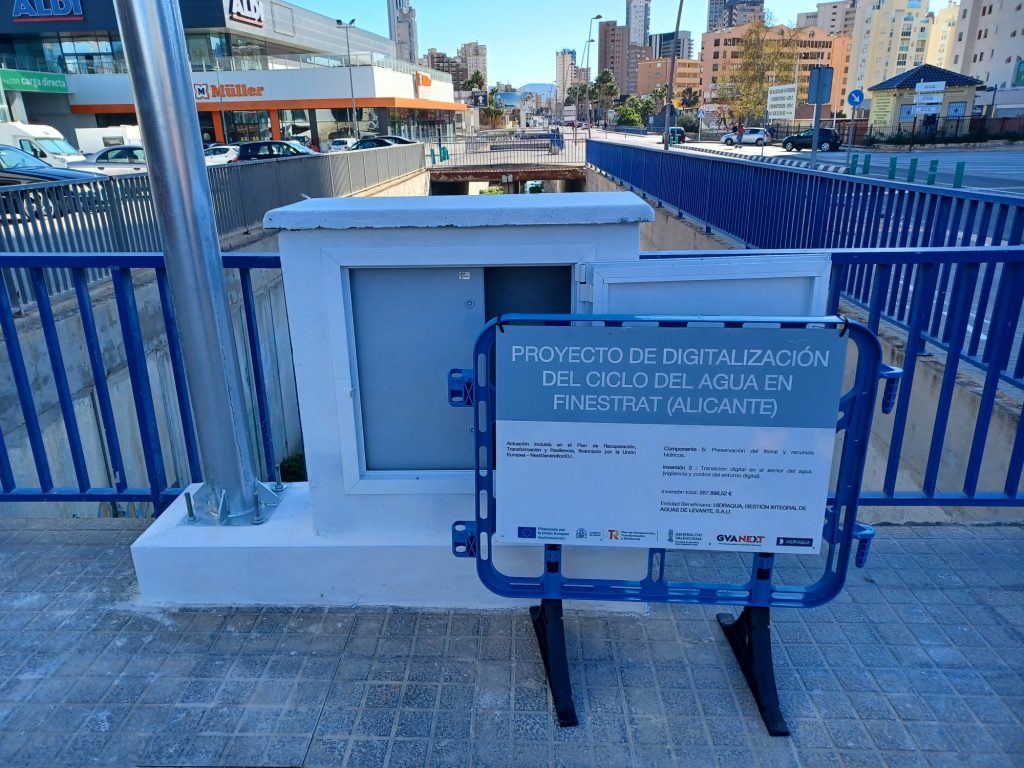 Finestrat digitaliza su red de agua con una inversión de 357.898 € del PERTE gestionado por Veolia