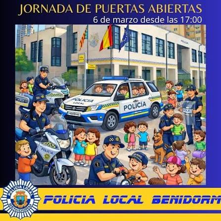 Policía local de Benidorm celebra este sábado el 182 aniversario