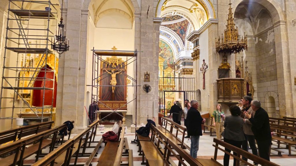 Restauradas para Semana Santa las capillas de la Caridad y de las Ánimas en la parroquia de Nuestra Señora de la Asunción