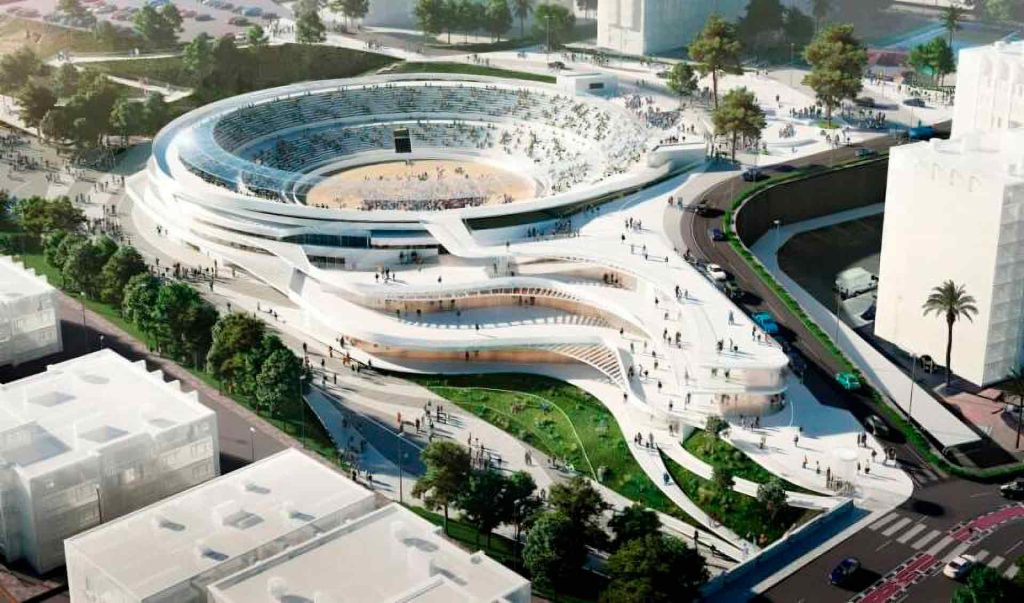 Proyecto Benidorm Open Arena para rehabilitar la plaza de toros de Benidorm.