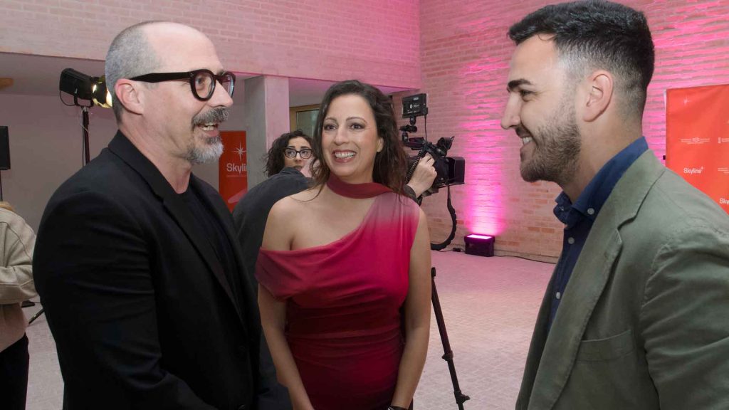 El actor alicantino Fele Martínez durante la gala inaugural del Skyline Benidorm Film Festival.