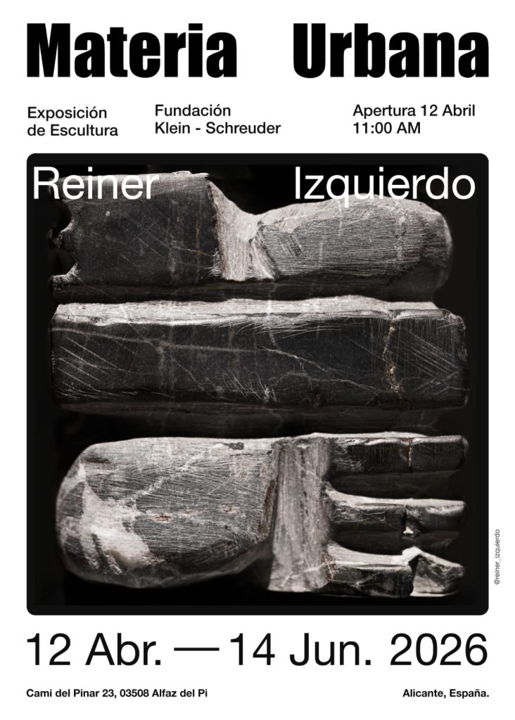 Reiner Izquierdo inaugura en l’Alfàs del Pi la exposición de escultura ‘Materia Urbana’ en el Jardín Klein-Schreuder