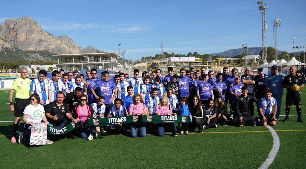 La Nucía acoge el I Torneo de Fútbol Adaptado “Javi Torres” con Hércules, Elche y Titanes Sin Barreras