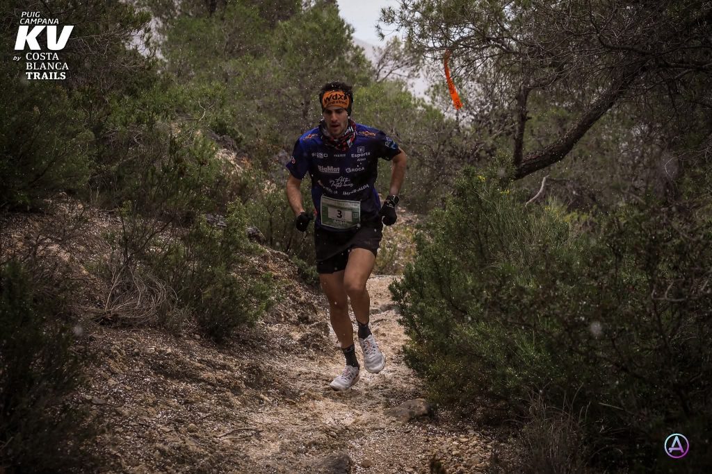 Ángel López Amor en la prueba KV Puig Campana 