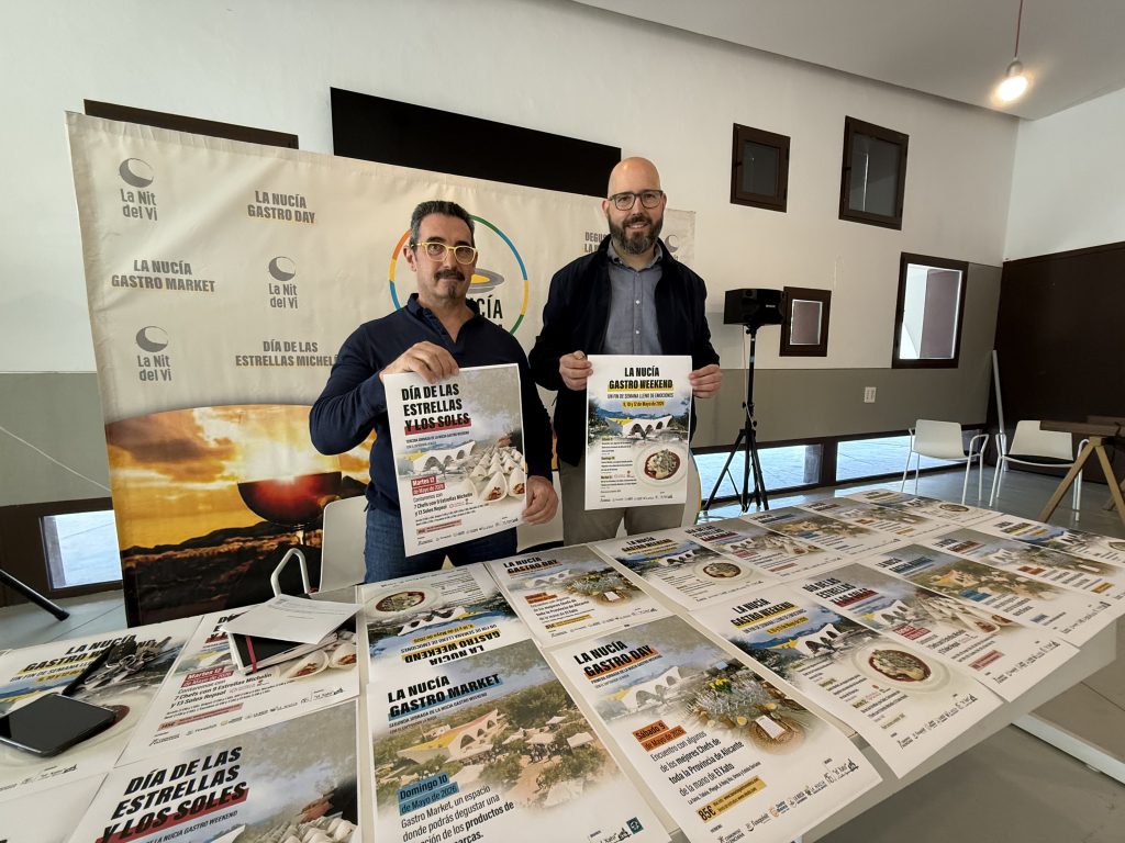 La Nucía reunirá a 7 chefs con Estrella Michelin en el “GastroWeekend 2026”