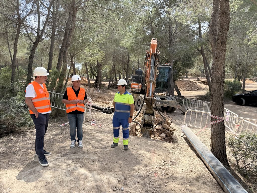 La Nucía invierte 82.818 € en la renovación de la tubería agua potable del Tossal