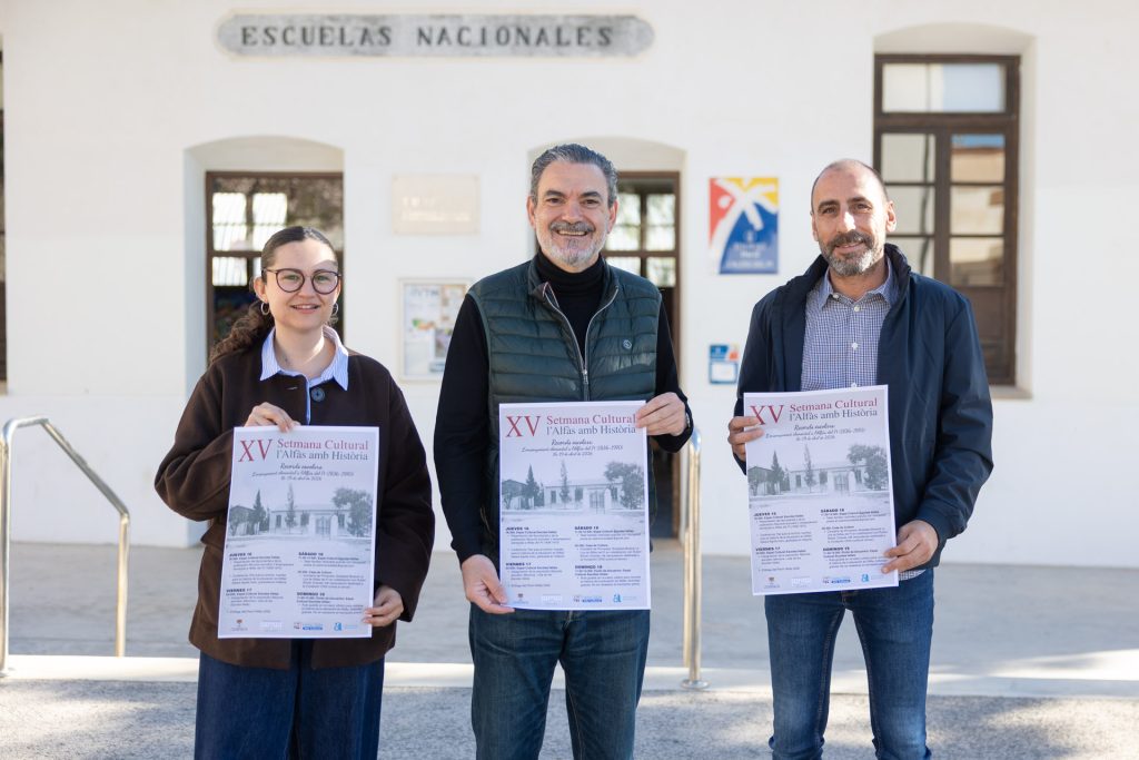 XV Setmana Cultural L’Alfàs amb Història 2026: programa y homenaje al centenario de las Escuelas Nacionales