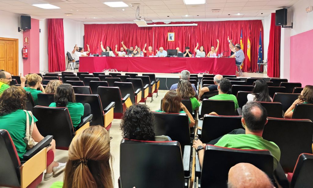 El PP de Callosa d’en Sarrià apoyó una moción de Compromís en defensa del profeso