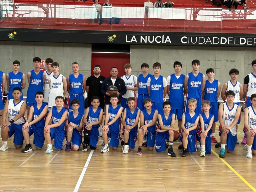 NBA Basketball School La Nucía inicia su proyecto con 50 jugadores en la primera captación