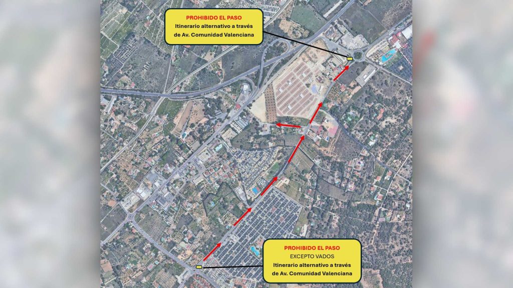 Benidorm inicia el lunes las obras para duplicar el carril bici y mejorar la seguridad vial en la avenida del Albir