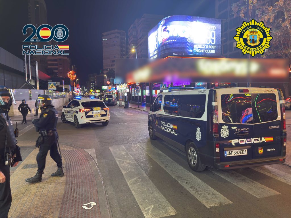 La Policía Nacional detiene a 80 personas en una macro operación policial contra el tráfico de drogas en establecimientos de ocio