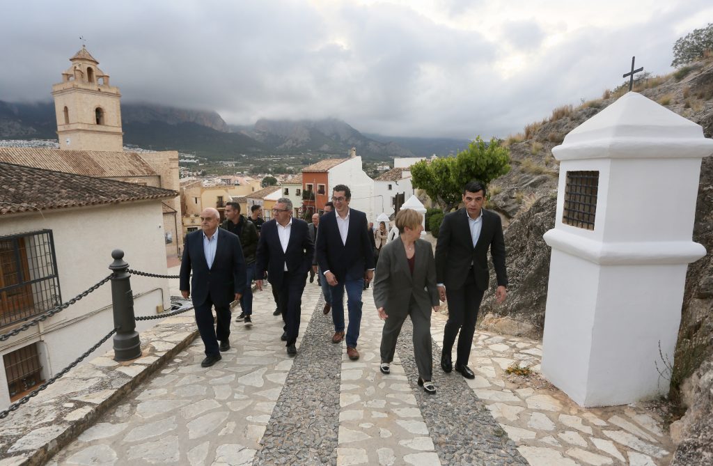 La Diputación de Alicante culmina la rehabilitación del Castillo de Polop 1