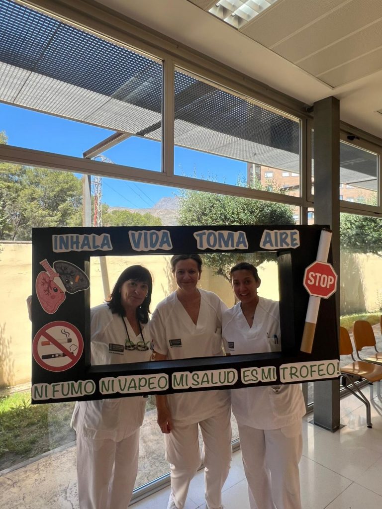 El Departamento de Salud Marina Baixa organiza la Semana Sin Humo con actividades en Benidorm, Villajoyosa, La Nucía, Altea y l’Alfàs para prevenir el tabaquismo y ayudar a dejar de fumar.