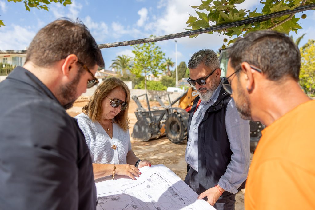 Avanzan las obras de mejora del CEA Carabineros de l’Alfàs del Pi con una inversión europea de 175.000 euros