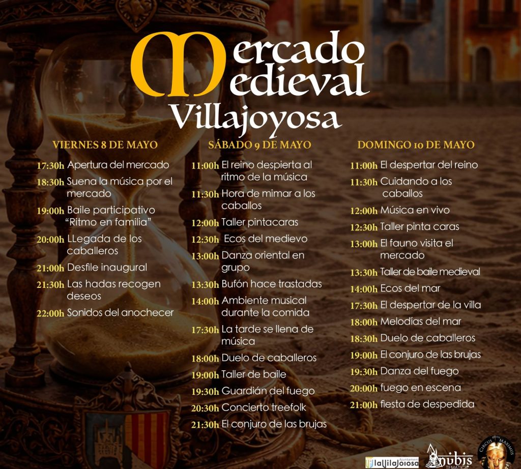 Villajoyosa regresa a la época del medievo con la celebración del Mercat Medieval 3