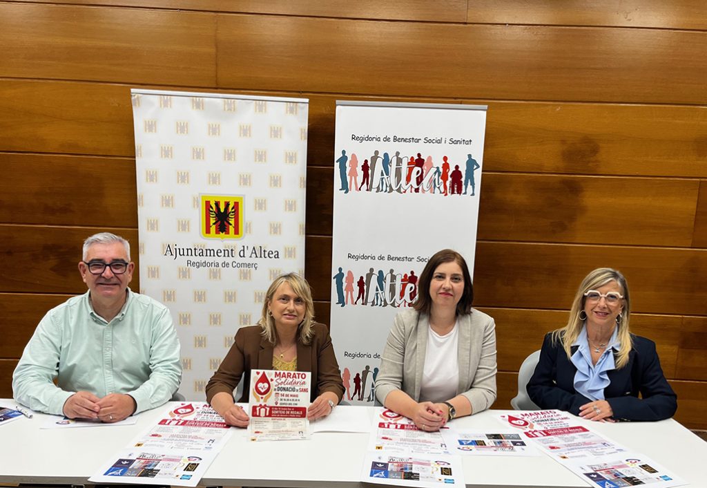 Comercios y restaurantes se unen al Maratón Solidario de Donación de Sangre en Altea
