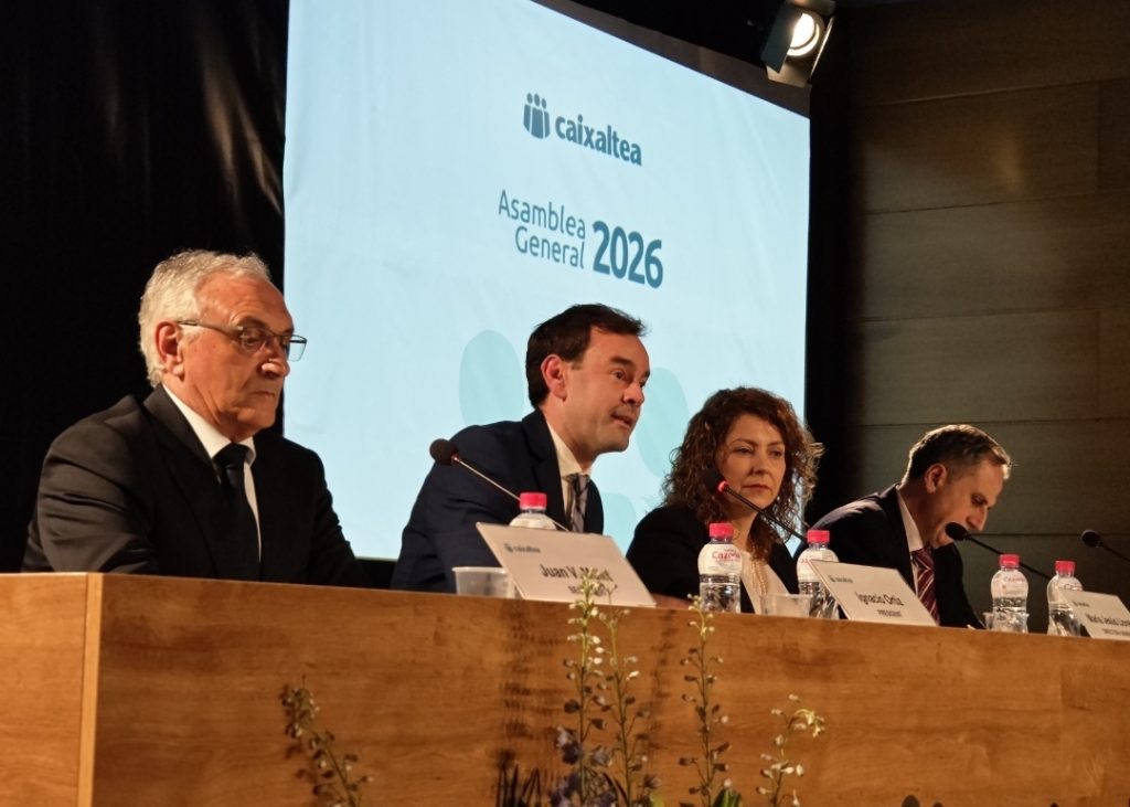 Caixaltea aprueba por unanimidad unas cuentas récord y refuerza su solvencia en la Asamblea General 1