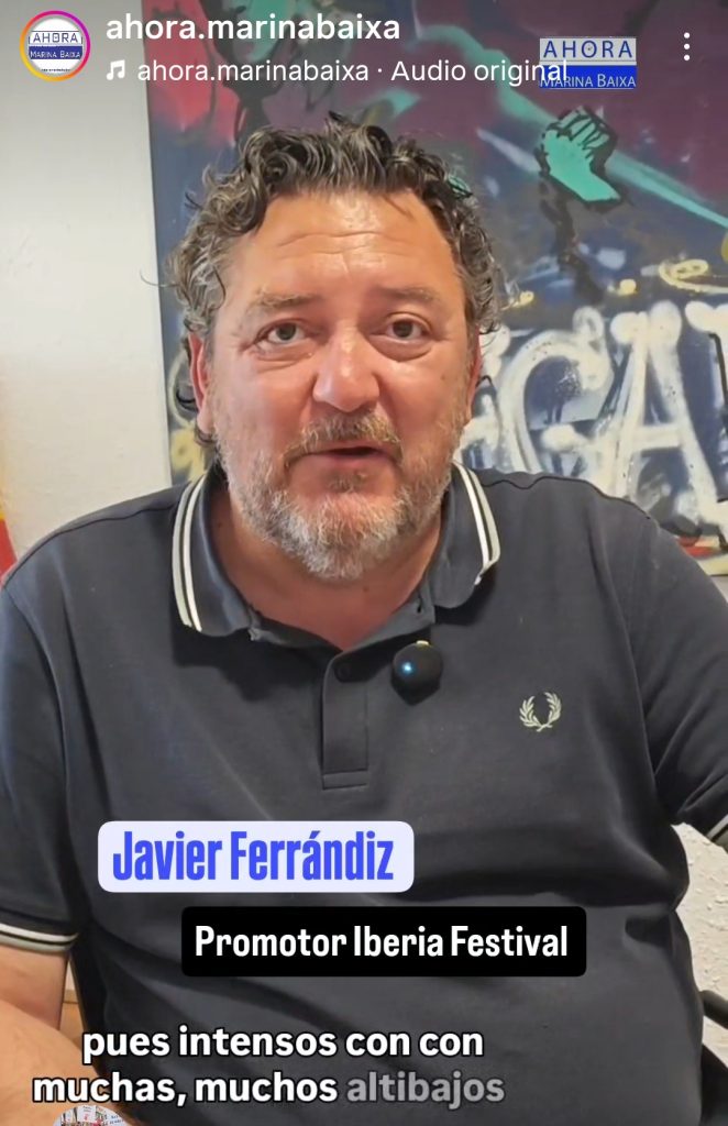 Javier Ferrándiz, promotor del Iberia Festival: “La música en directo vive una burbuja y no sabemos cuánto durará” 3