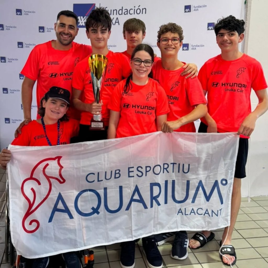Los jóvenes talentos del Club Esportiu Aquarium Alacant brillan en el Campeonato de España AXA de Natación Adaptada en Málaga