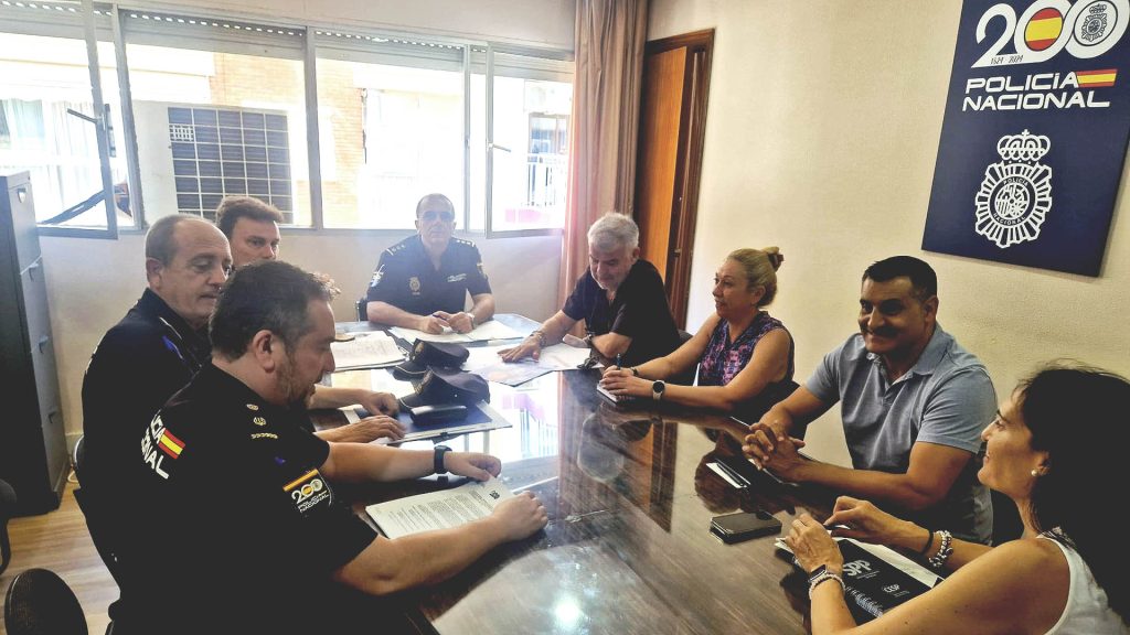 Policía Local y Policía Nacional de Benidorm preparan un dispositivo especial para el Mundial de Fútbol