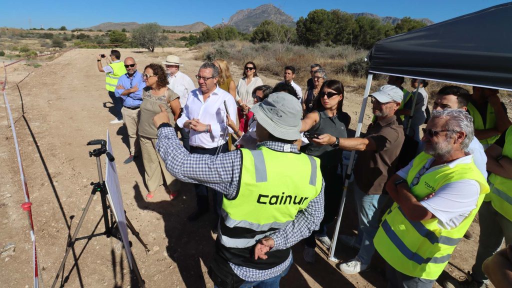 Benidorm abre el lunes el desvío provisional de la N-332 para construir la rotonda norte del Vial Discotecas