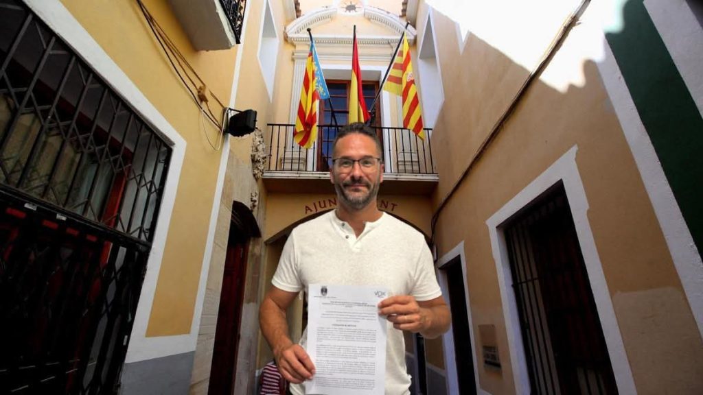 VOX Villajoyosa llevará al pleno una moción contra la corrupción del Gobierno y otra para eliminar una tasa municipal