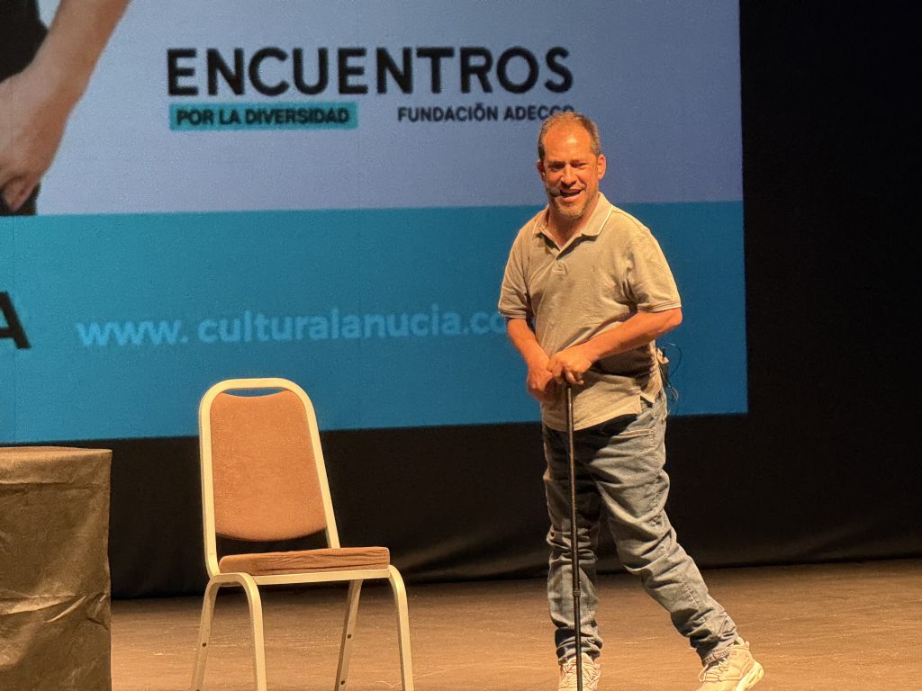 El Langui protagoniza un Encuentro por la Diversidad en La Nucía y reivindica más oportunidades laborales para las personas con discapacidad