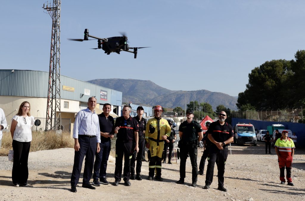 La Nucía acoge el primer simulacro de riesgo sísmico de la Generalitat Valenciana con 115 efectivos