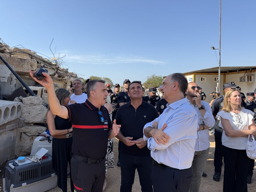 La Nucía acoge el primer simulacro de riesgo sísmico de la Generalitat Valenciana con 115 efectivos 2