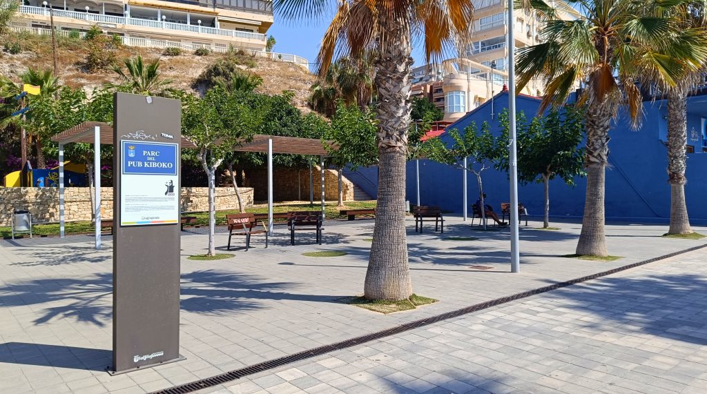 Proyecto técnico del futuro punto de información turística en el Parque Pub Kiboko de Villajoyosa.