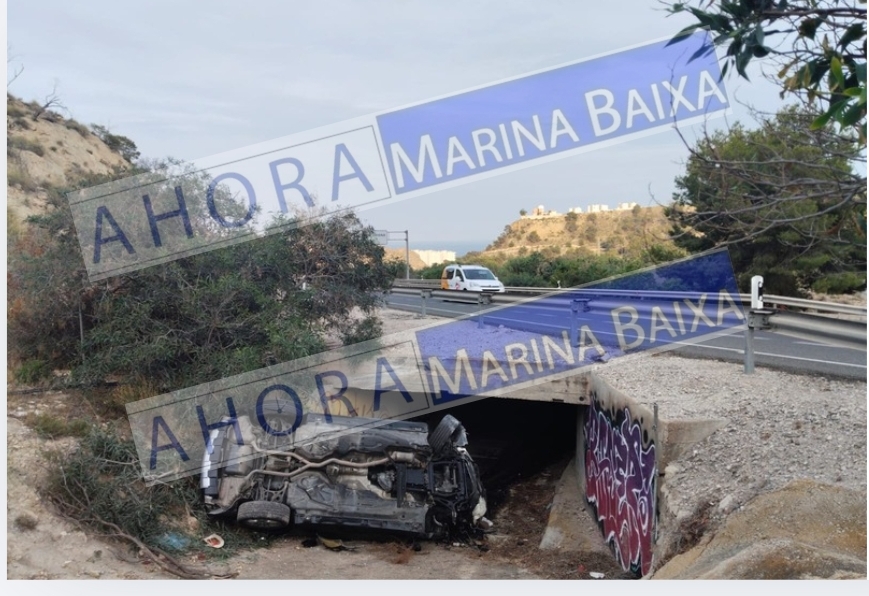 Accidente en la N-332 de La Vila Joiosa: tres vehículos implicados y varios heridos 0