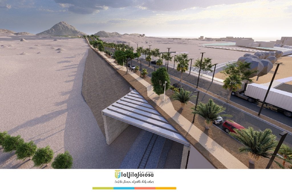 Así será la nueva Vía Parque de Villajoyosa: puente sobre el río Amadorio y 31 millones de inversión